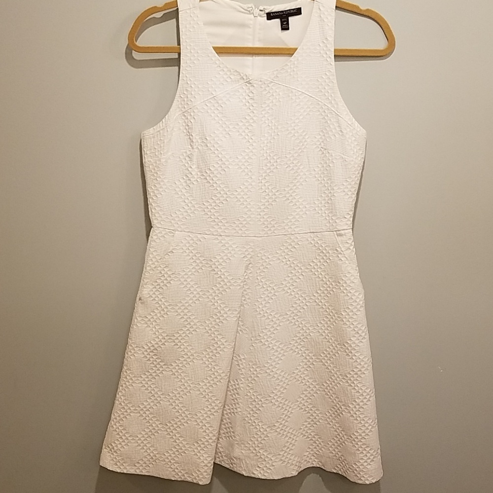 White Banana Republic Dress